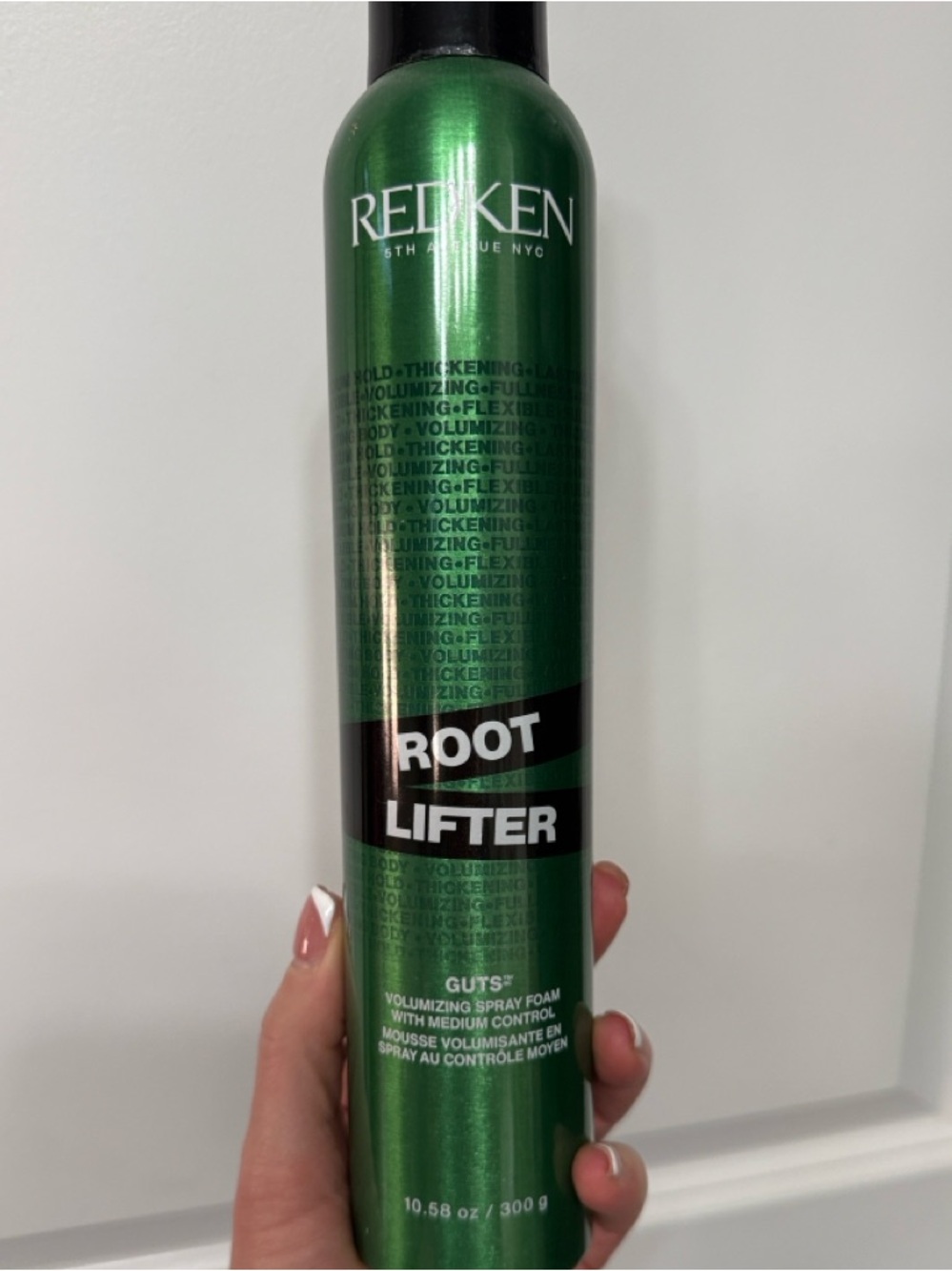 Redken root lifter.  75% full